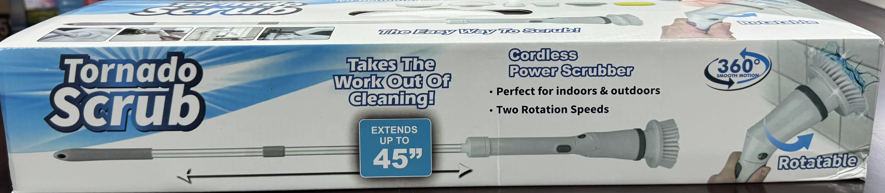 Tornado 9 IN 1 Electric Spin Scrubber Tornado 9 IN 1 Electric Spin Scrubber